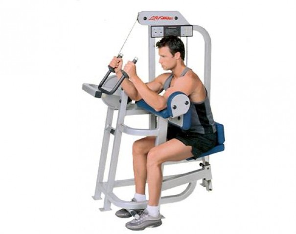 Használt | Felújított | ÚJ | Life Fitness Pro1 Ülő Scott pados tricepsz